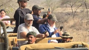 Rahul Gandhi visit to Ranthambore